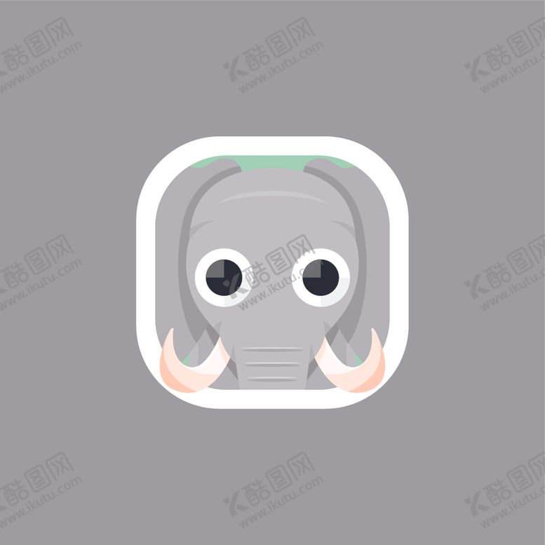 编号：90818210101812426670【酷图网】源文件下载-大象图标