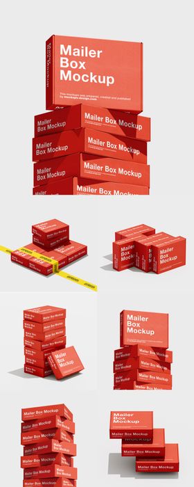 纸盒包装盒样机