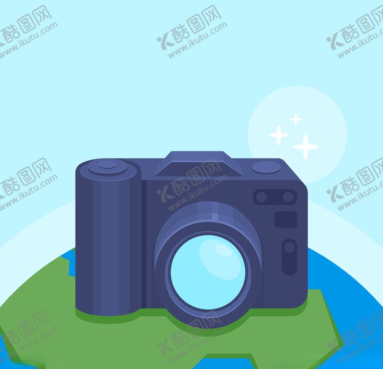 编号：13296909241933214551【酷图网】源文件下载-卡通照相机