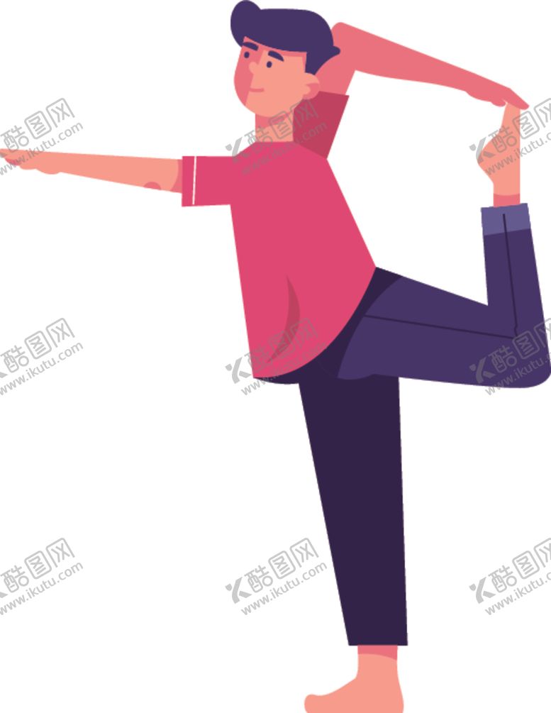 编号：63207305161721087986【酷图网】源文件下载-瑜伽动作