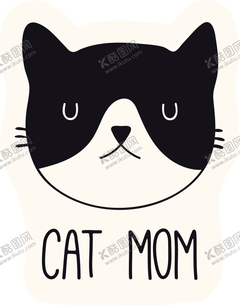 编号：15390810271309174558【酷图网】源文件下载-手绘卡通猫