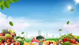 果蔬背景水素材菜