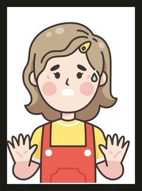 手绘卡通女孩动画动画