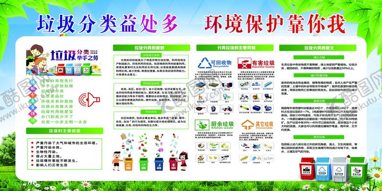 编号：16430709232014121843【酷图网】源文件下载-垃圾分类