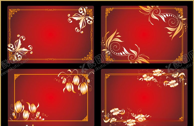 编号：18461911011826519696【酷图网】源文件下载-奖状边框花纹角花花边