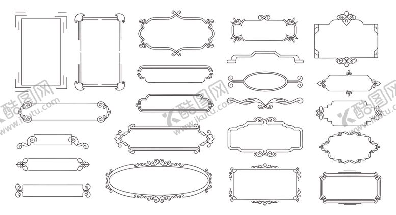 编号：99329604021723474949【酷图网】源文件下载-简约边框