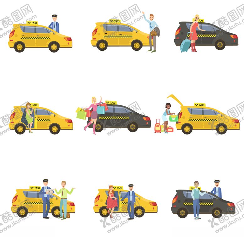 编号：82153006281437299178【酷图网】源文件下载-出租车