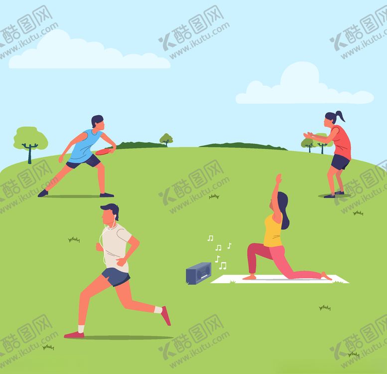 编号：75514009181713413371【酷图网】源文件下载-公园活动