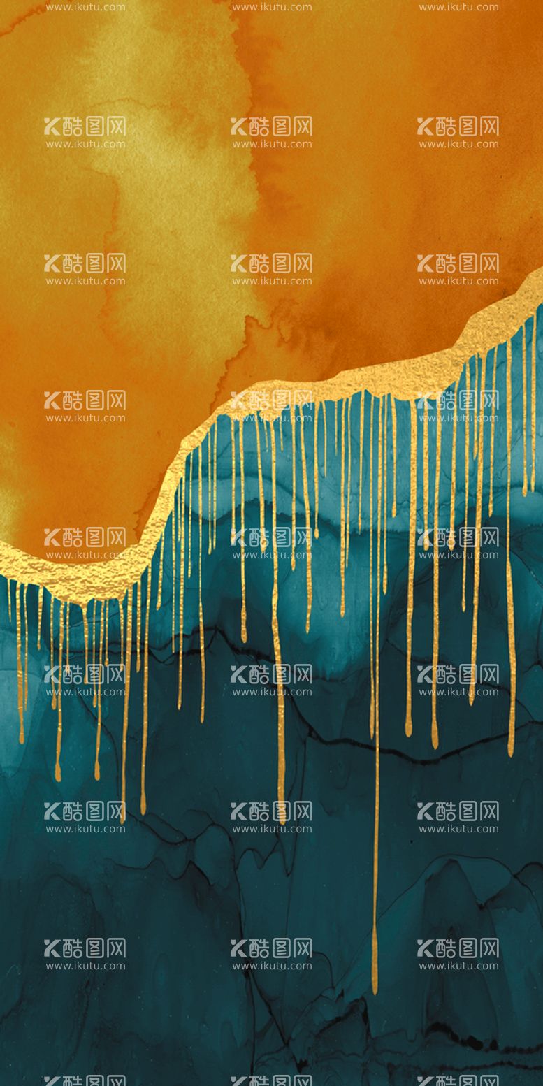 编号：82170811190513483288【酷图网】源文件下载-抽象艺术色块图形组合装饰画