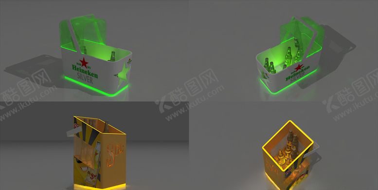 编号：87467309222238588340【酷图网】源文件下载-啤酒发光冰桶