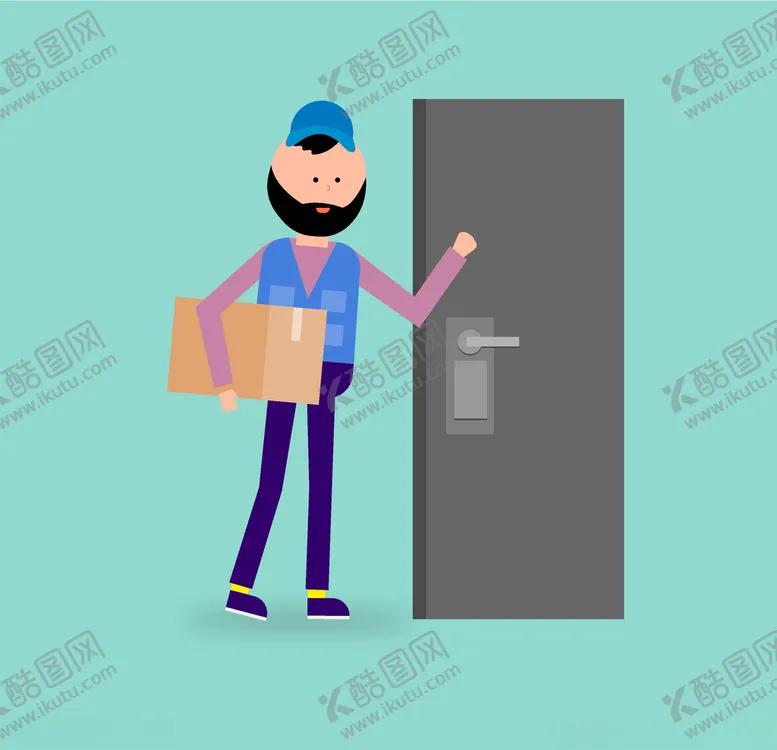 编号：49485606181524207104【酷图网】源文件下载-快递员