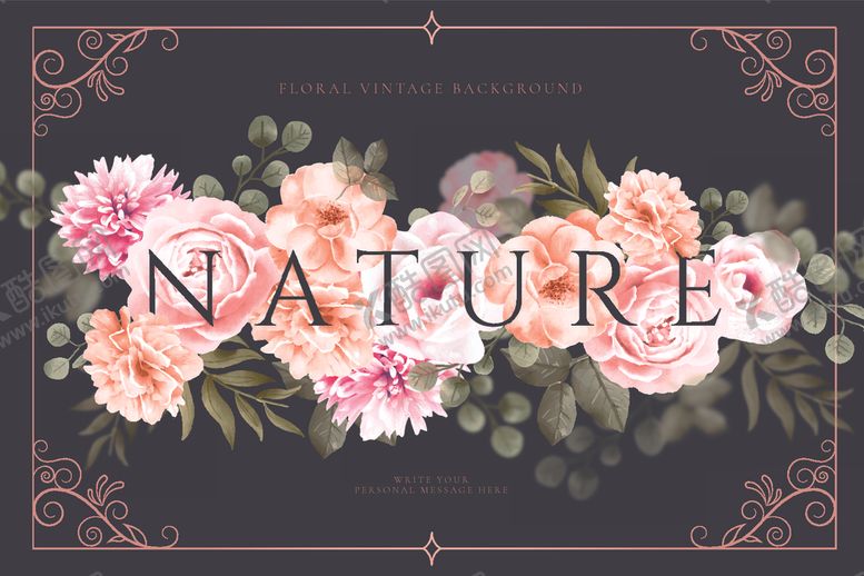 编号：50810110310516076200【酷图网】源文件下载-浪漫鲜花背景