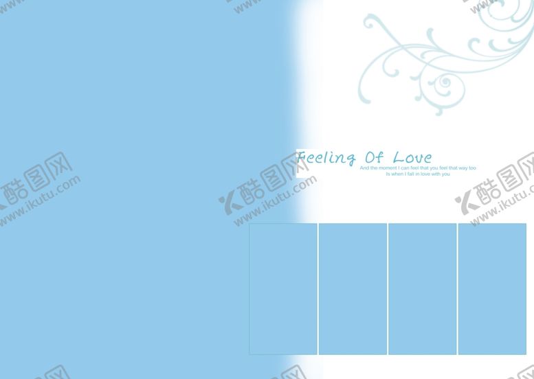 编号：55755307040129498255【酷图网】源文件下载-相册模板儿童婚纱