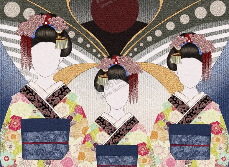 编号：33711907080907063802【酷图网】源文件下载-日系手绘女人插画图片
