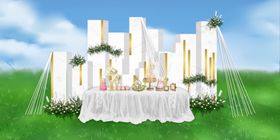 简约高端森系婚礼