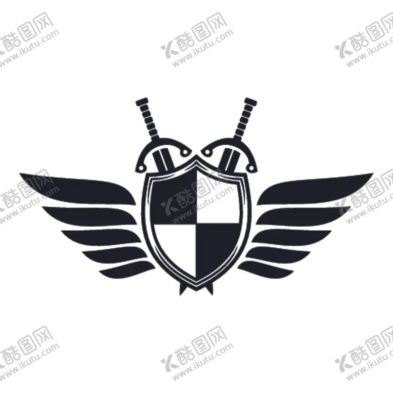 编号：48471406282117177658【酷图网】源文件下载-翅膀logo