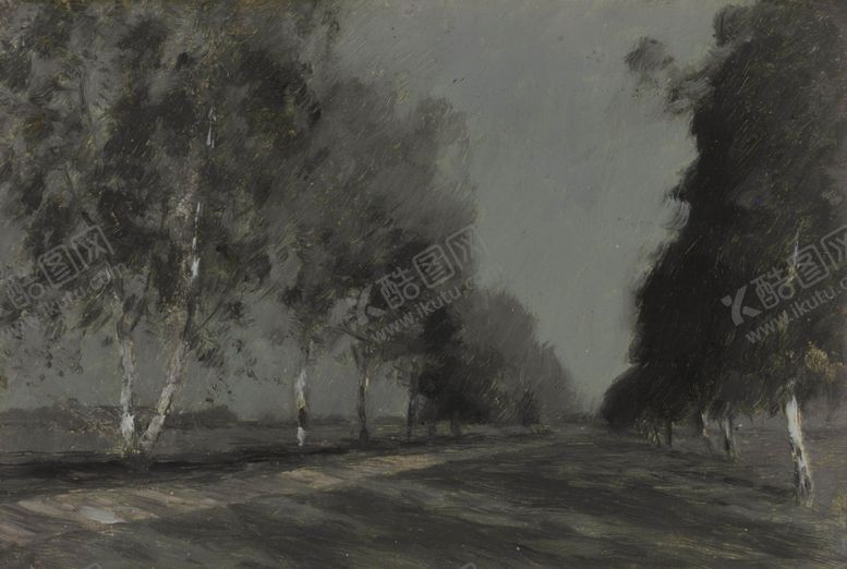 编号：51378509251721237434【酷图网】源文件下载-列维坦风景油画