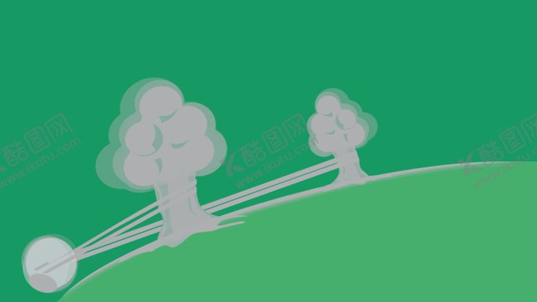 编号：93552009171250404466【酷图网】源文件下载-树木制作的弹弓儿童插画