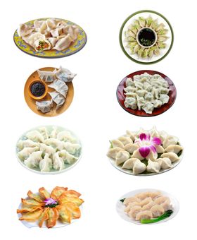 水饺子灯箱子展板子文化子挂画