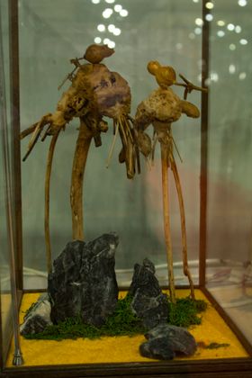根雕台灯