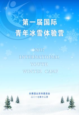 冰雪节海报