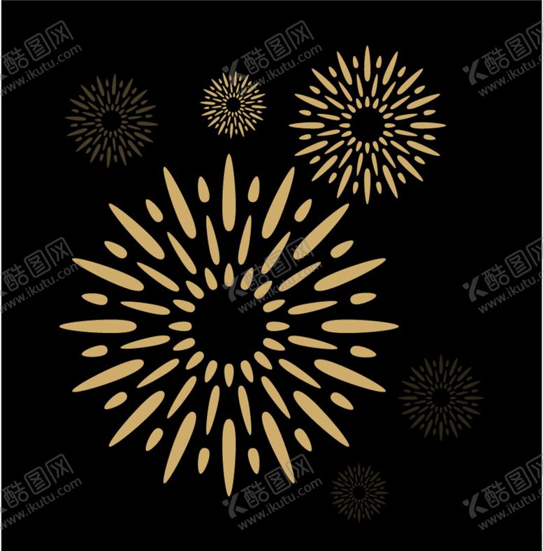 编号：99454911011517311600【酷图网】源文件下载-烟花