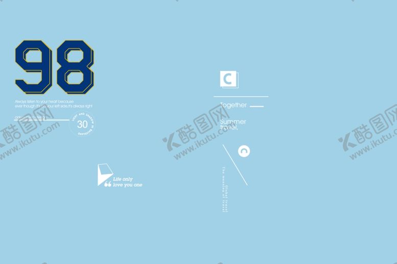 编号：85185307121647082717【酷图网】源文件下载-小清新淡色文字排版设计