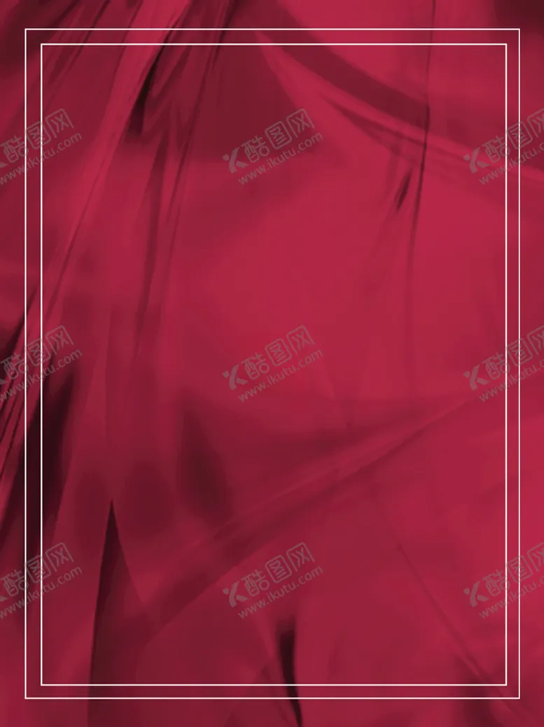 编号：49261010121426548059【酷图网】源文件下载-红色丝绸背景