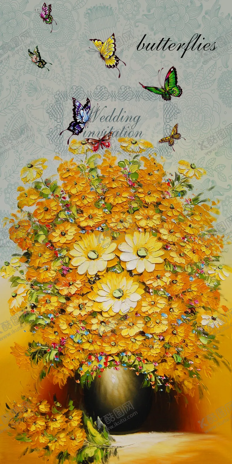 编号：34459007010049416087【酷图网】源文件下载-花卉装饰画