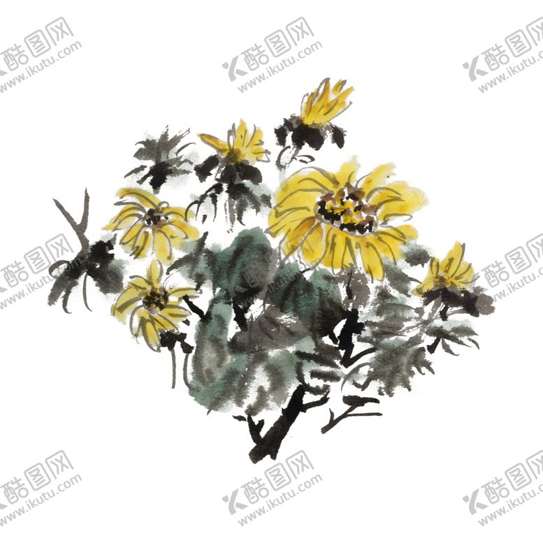 编号：33365009130658217001【酷图网】源文件下载-水墨插画素材