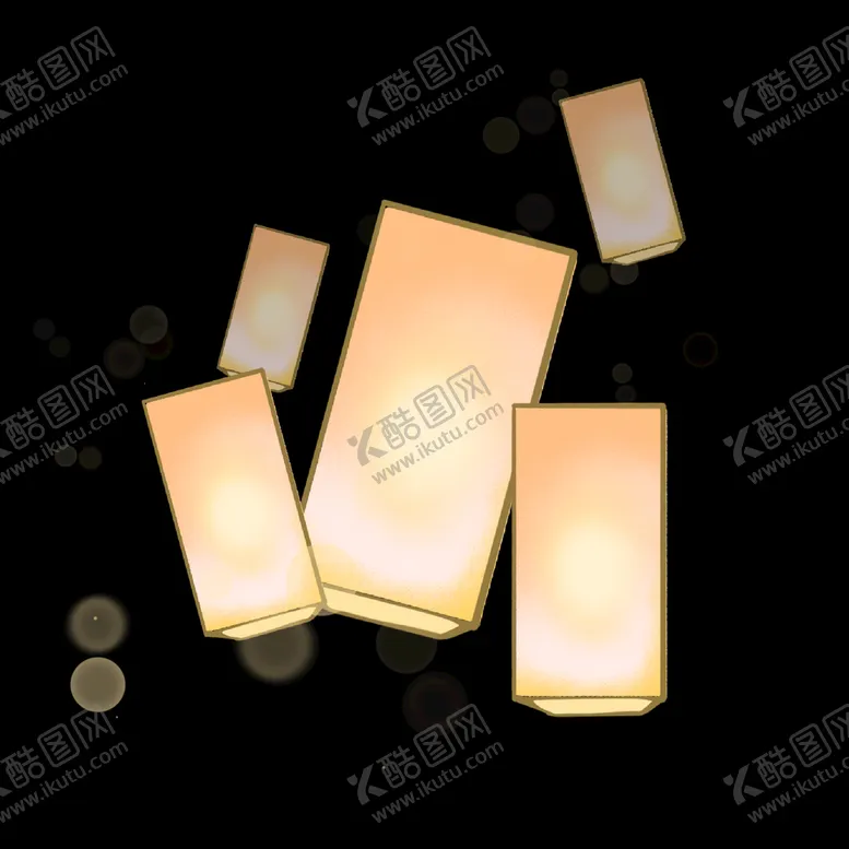 编号：75318009190138164613【酷图网】源文件下载-孔明灯