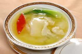 家常菜鸡汁鱼肚