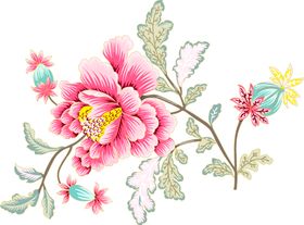 清新森系花枝