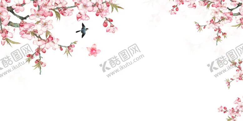 编号：23526503171225002180【酷图网】源文件下载-桃花素材