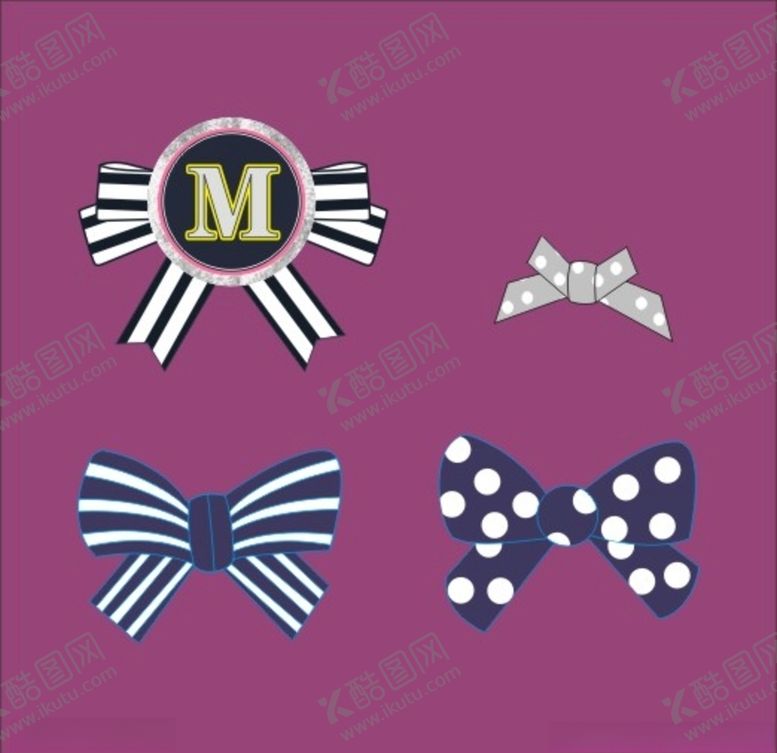 编号：36183209191949202628【酷图网】源文件下载-蝴蝶结标志设计素材图案