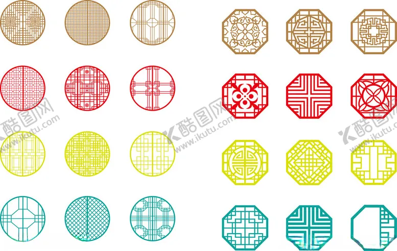 编号：22398102180514066988【酷图网】源文件下载-古风窗格