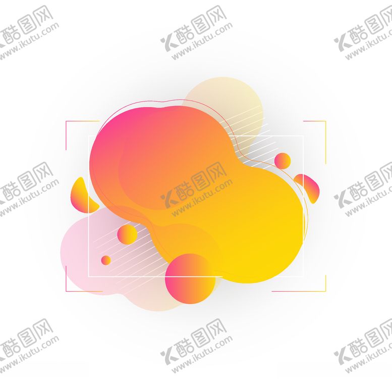 编号：82064104190656063367【酷图网】源文件下载-渐变流体元素