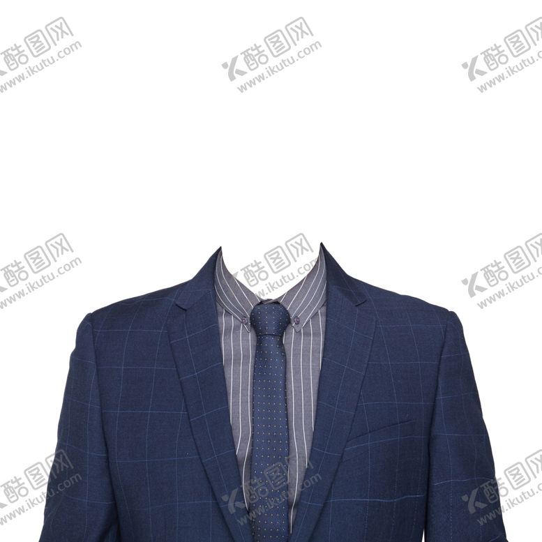 编号：71566805131914539092【酷图网】源文件下载-证件照男西装素材