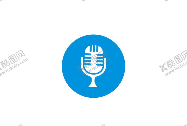 编号：40439811010810223667【酷图网】源文件下载-话筒矢量图标