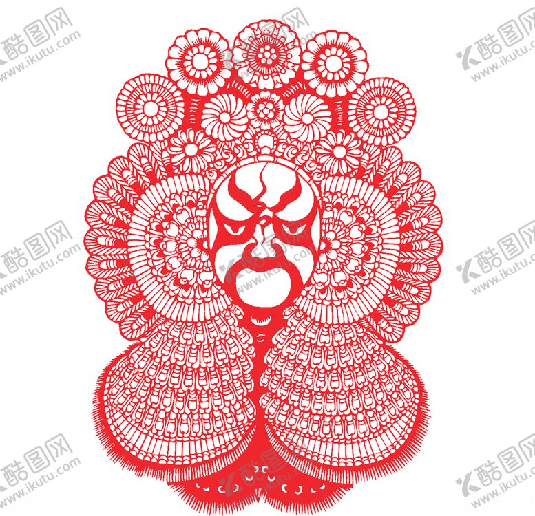 编号：64441709090758571426【酷图网】源文件下载-剪纸窗花