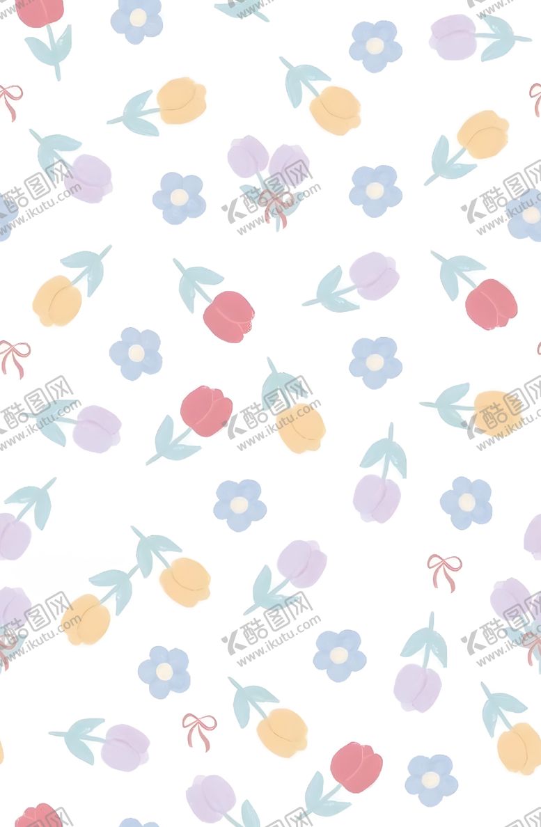 编号：56172409121310026270【酷图网】源文件下载-郁金香碎花