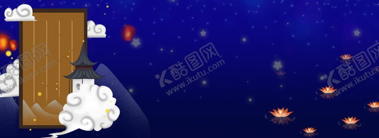 编号：95852404181503372552【酷图网】源文件下载-蓝色背景