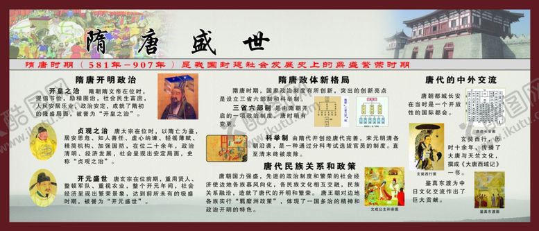 编号：62160210270317581816【酷图网】源文件下载-隋唐盛世