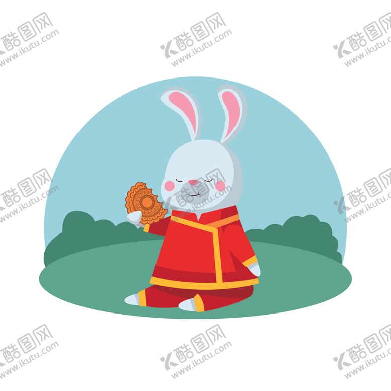 编号：62344303160332365907【酷图网】源文件下载-卡通中秋节