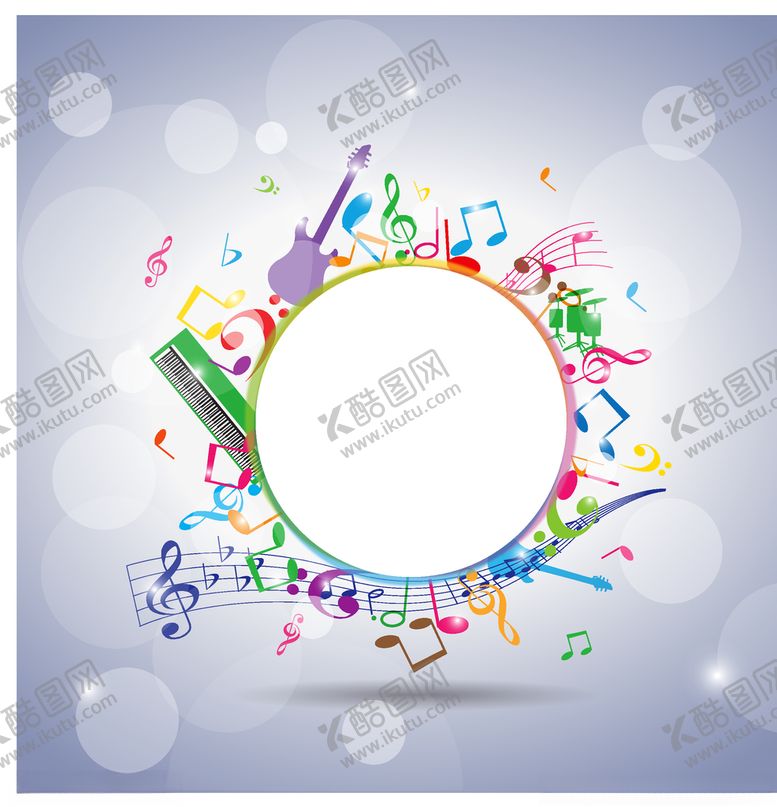 编号：23114909251344405620【酷图网】源文件下载-音符创意海报