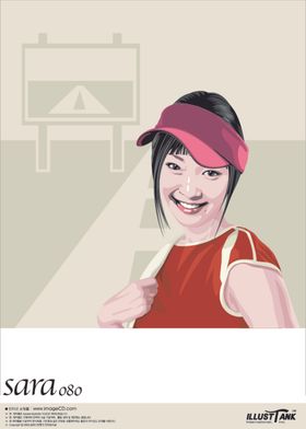 运动女孩