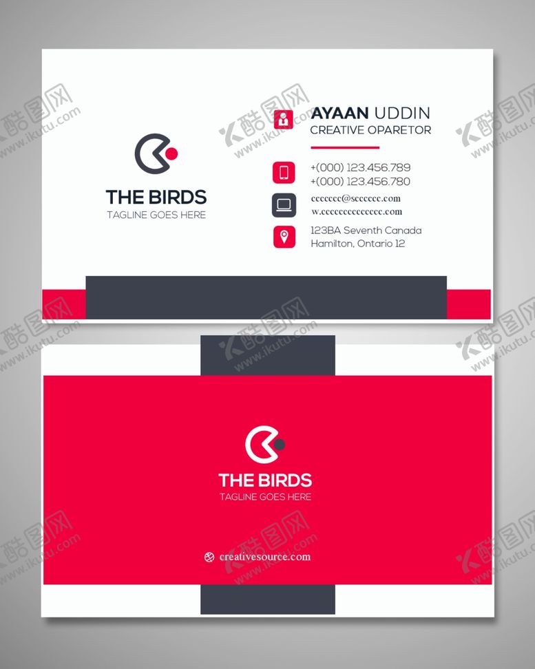 编号：92899110280959131276【酷图网】源文件下载-商务名片