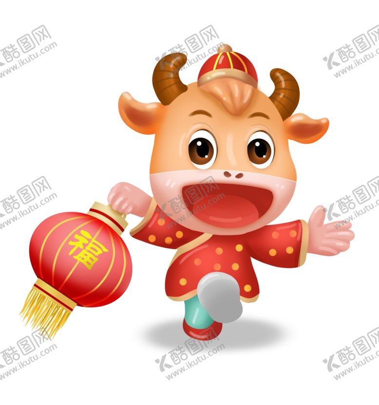 编号：79010904160738512296【酷图网】源文件下载-通牛牛年吉祥素材