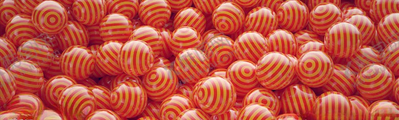 编号：92652406181859483659【酷图网】源文件下载-C4D模型橙色条纹球