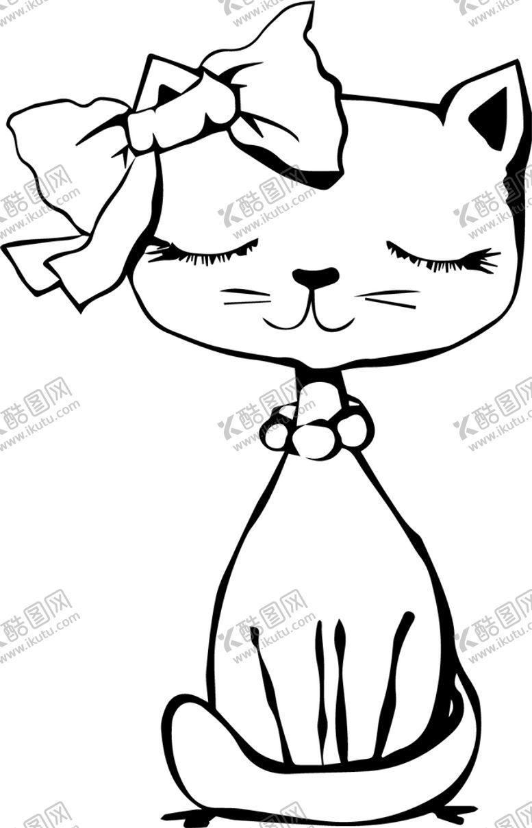 编号：10737401220209181501【酷图网】源文件下载-卡通小猫